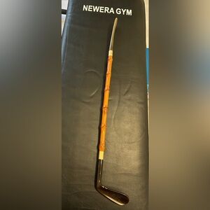 Vintage Shoe horn long handled wood senior shoehorn Golf Club DiLana Italy